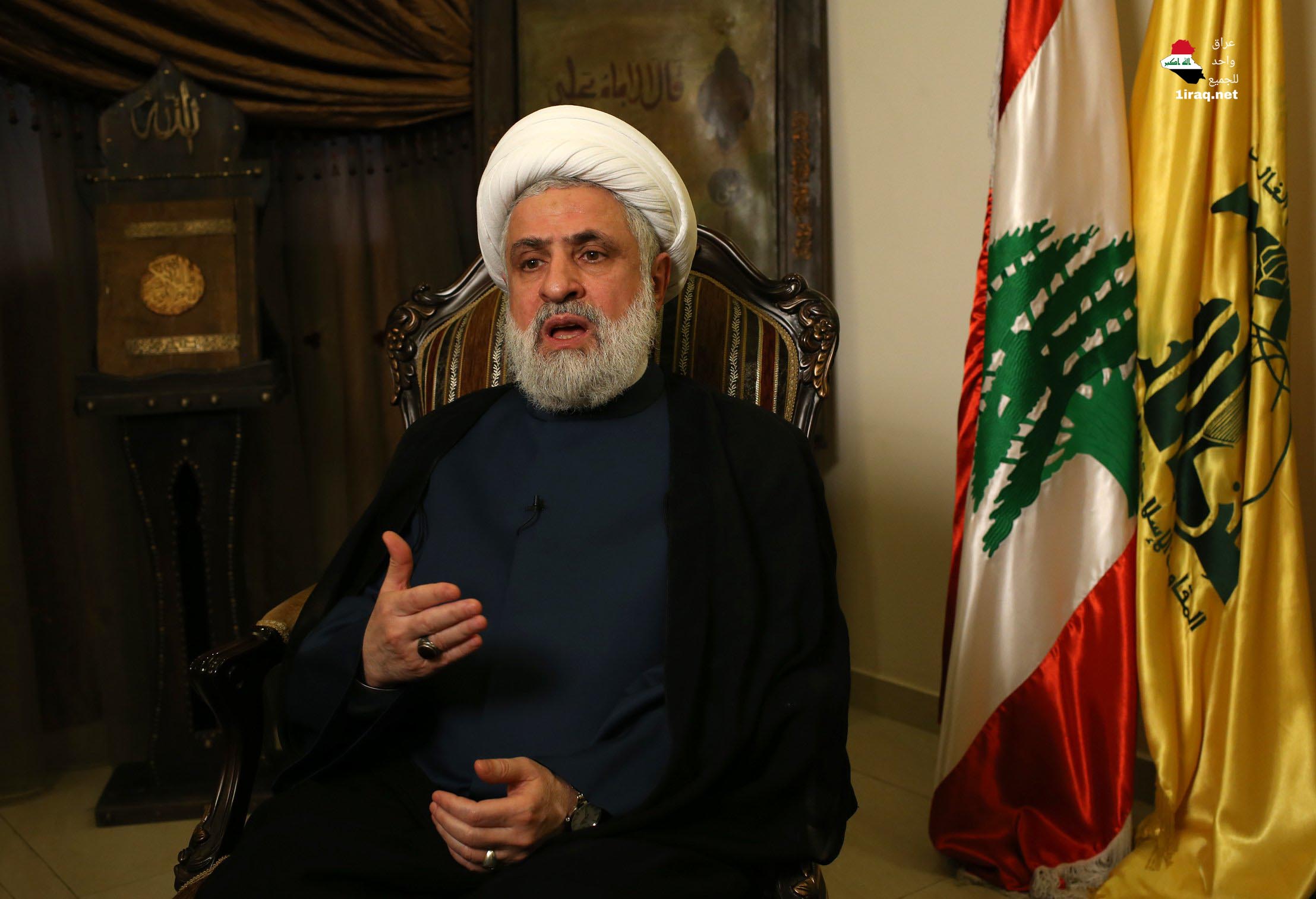 الأمين العام لحزب الله الشيخ نعيم قاسم