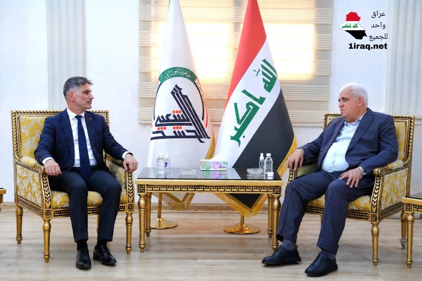 فالح الفياض وسفير الاتحاد الأوروبي