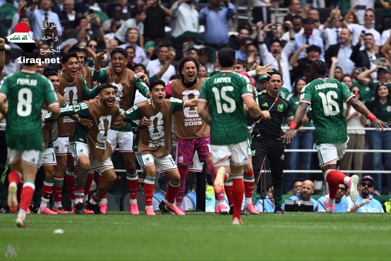 فوز المكسيك على جنوب أفريقيا 2 - 0