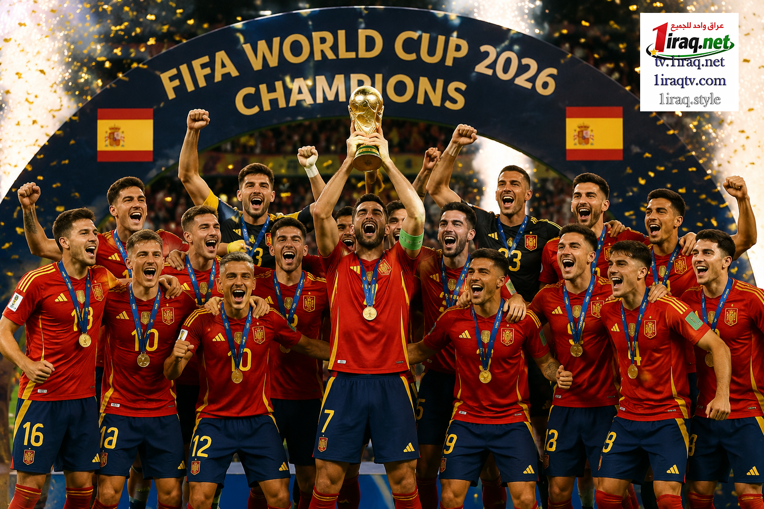 إسبانيا بطلة كأس العالم 2026