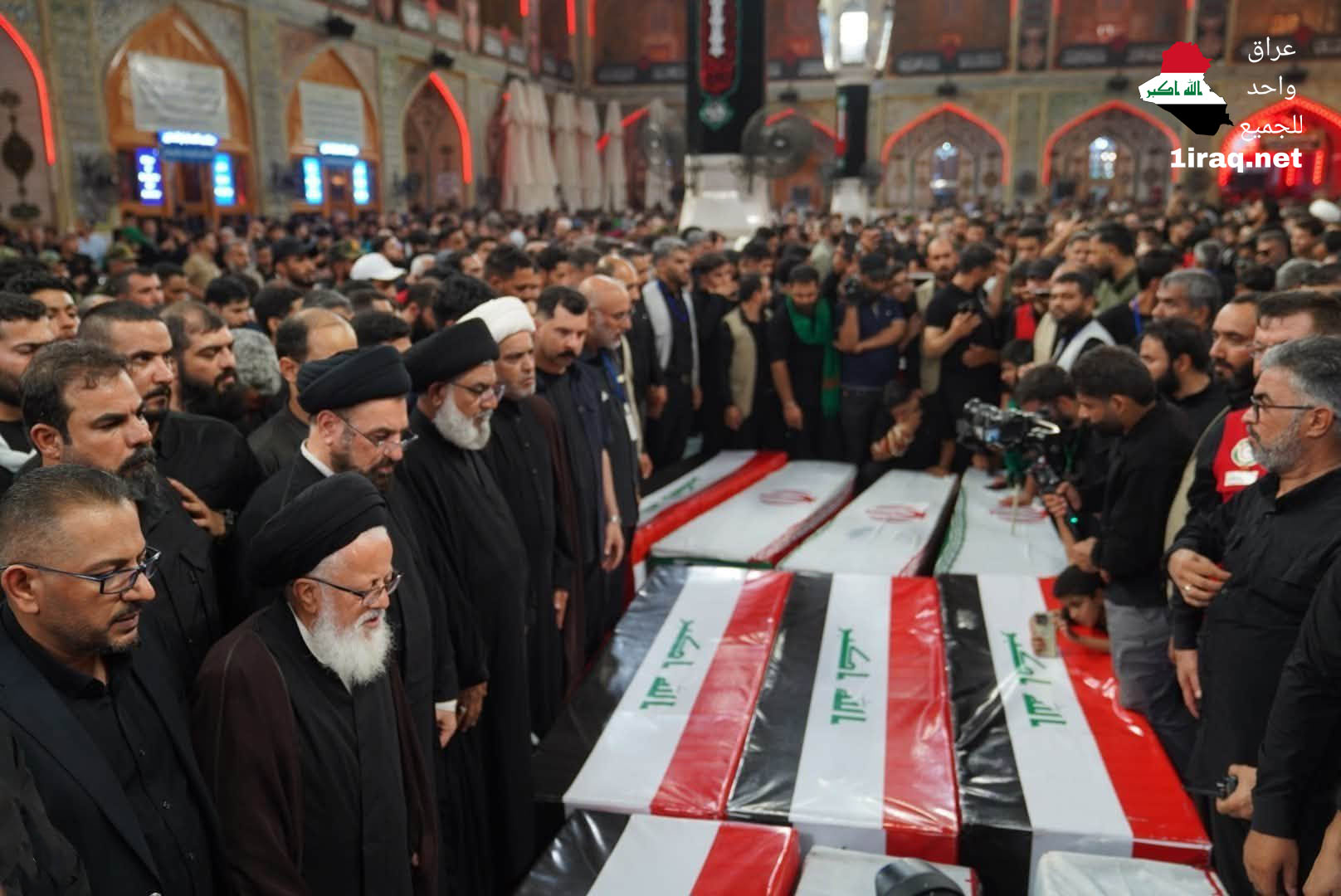 تشييع شهداء الحشد الشعبي