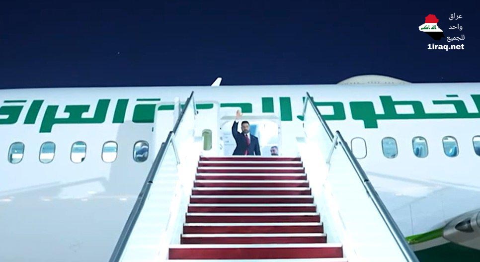 غادر رئيس مجلس الوزراء علي فالح الزيدي متوجها الى امريكا